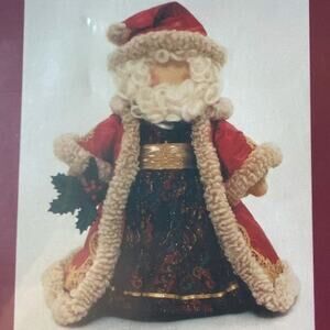 Hickory Stick and Co 152 Pattern Once Upon A Christmas 22" Uncut Vintage Santa